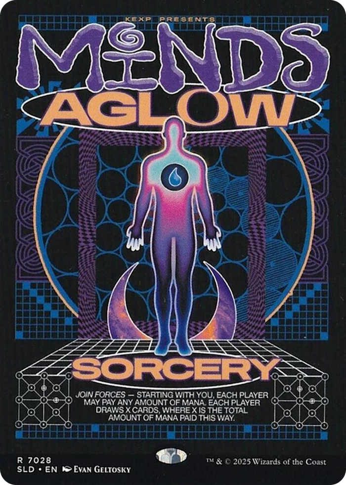 Minds Aglow #7028 R - Secret Lair Drop Series Pokemon card