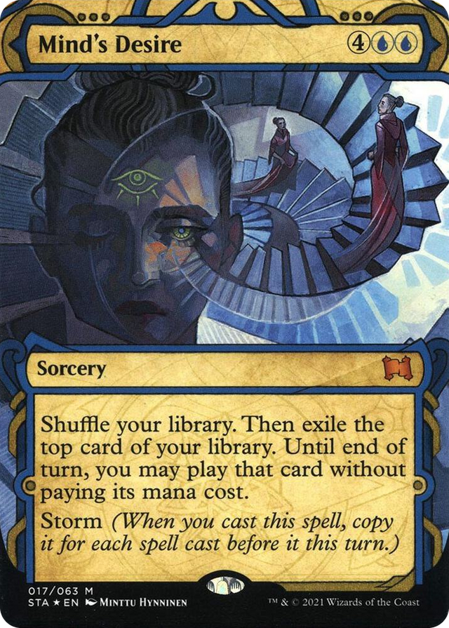 0017 Mind's Desire (Foil Etched) M Strixhaven: Mystical Archive