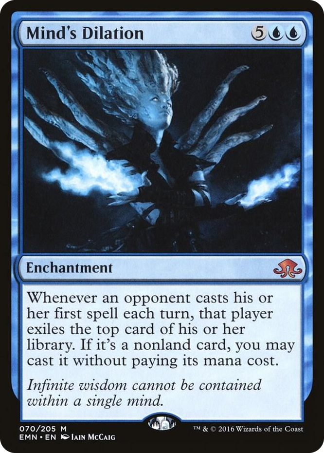 Mind's Dilation #70 M - Eldritch Moon Pokemon card