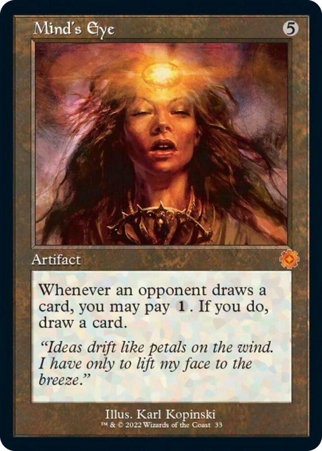 0033 Mind's Eye M The Brothers' War: Retro Frame Artifacts