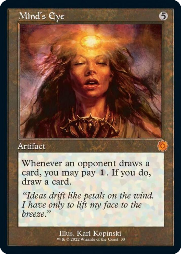 0033 Mind's Eye M The Brothers' War: Retro Frame Artifacts
