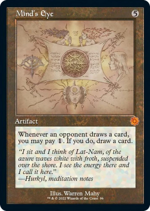 0096 Mind's Eye (Schematic) M The Brothers' War: Retro Frame Artifacts