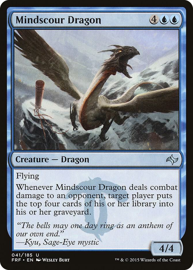 0041 Mindscour Dragon U Fate Reforged