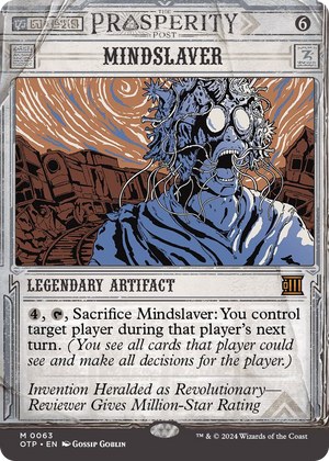 0063 Mindslaver M Outlaws of Thunder Junction: Breaking News
