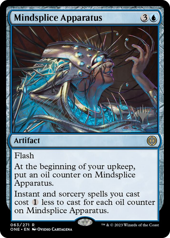 Mindsplice Apparatus #63 R - Promo Pack: Phyrexia: All Will Be One Pokemon card