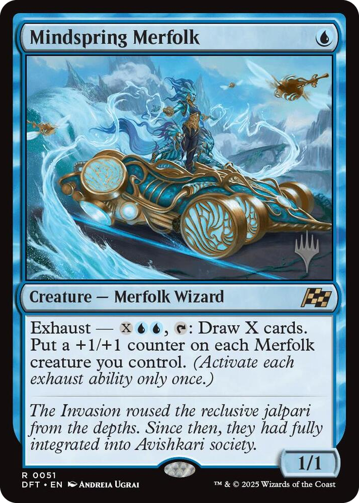 0051 Mindspring Merfolk R Promo Pack: Aetherdrift