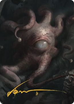 0022 Mindwitness Art Card (Gold-Stamped Signature) S Art Series: Commander Legends: Battle for Baldur's Gate