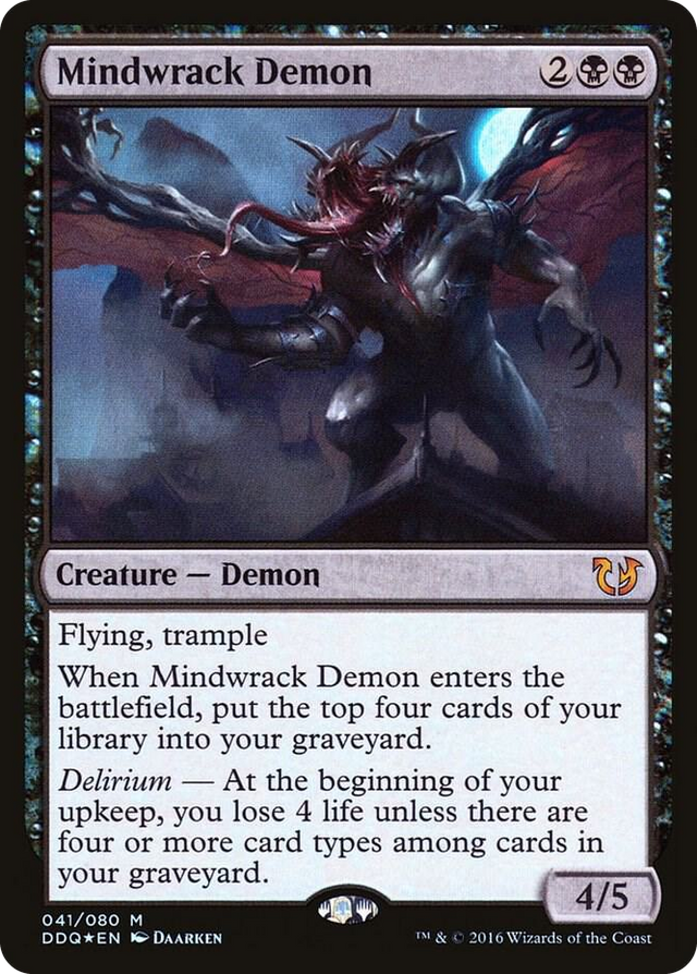 0041 Mindwrack Demon M Duel Decks: Blessed vs. Cursed