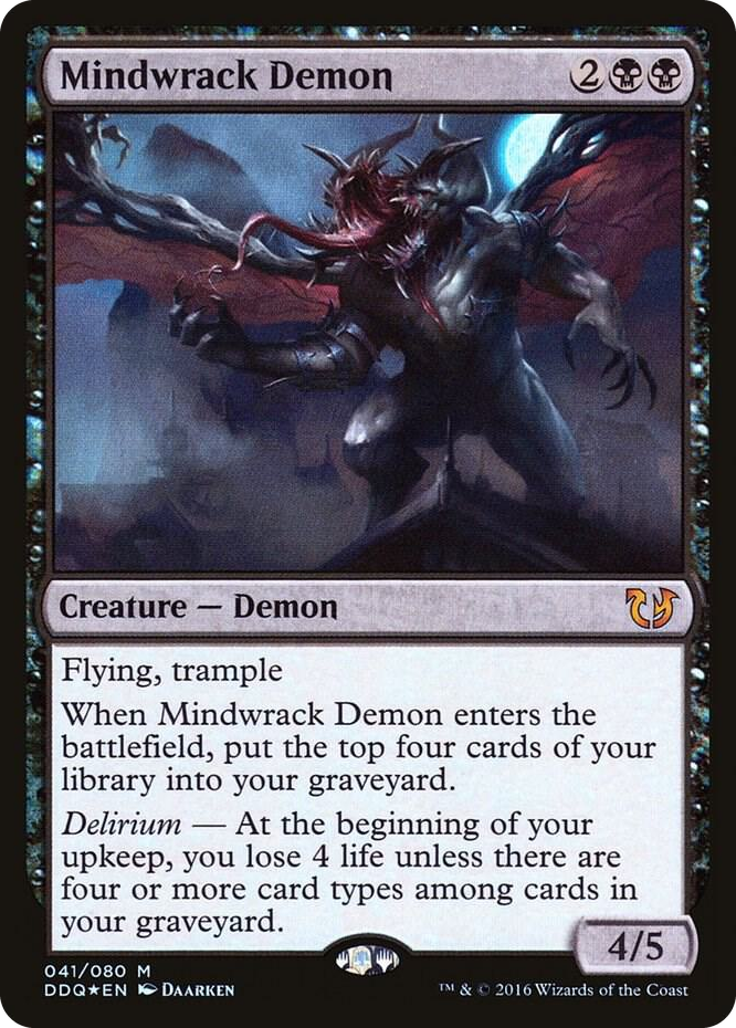 Mindwrack Demon #41 M - Duel Decks: Blessed vs. Cursed Pokemon card