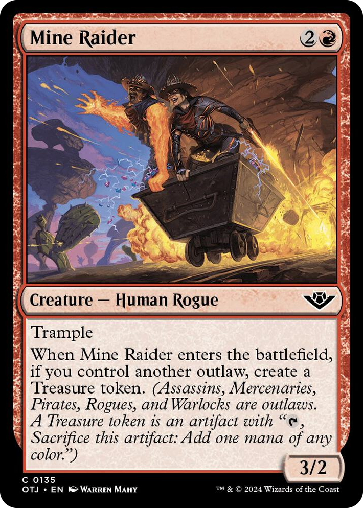 0135 Mine Raider C Outlaws of Thunder Junction