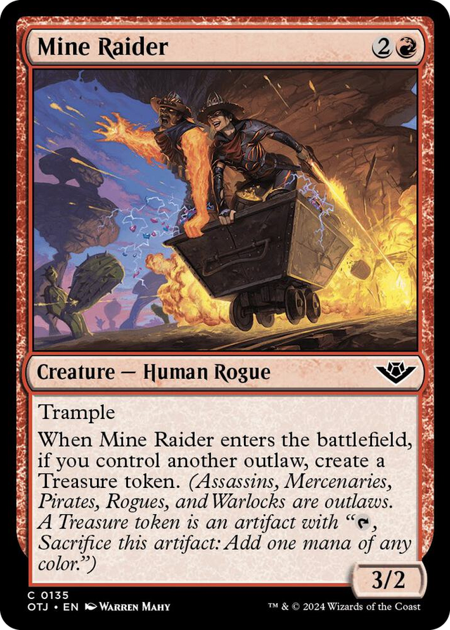 0135 Mine Raider C Outlaws of Thunder Junction