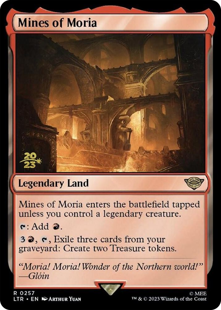 0257 Mines of Moria R Prerelease Cards