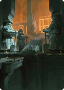 Mines of Moria Art Card #56 S - Art Series: Universes Beyond: The Lord of the Rings: Tales of Middle-earth Pokemon card