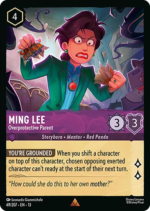 0049 Ming Lee - Overprotective Parent Rare Attack of the Vine!