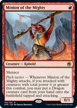 0156 Minion of the Mighty R Adventures in the Forgotten Realms