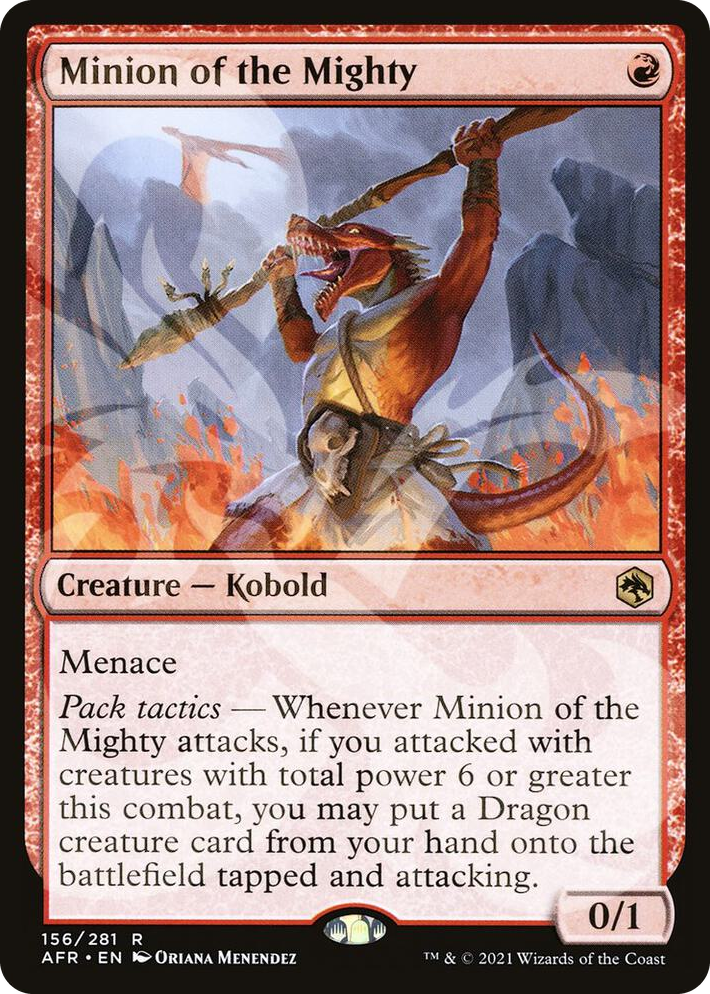 0156 Minion of the Mighty R AFR Ampersand Promos