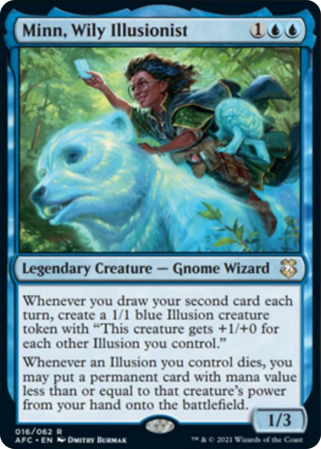 0016 Minn, Wily Illusionist R Commander: Adventures in the Forgotten Realms