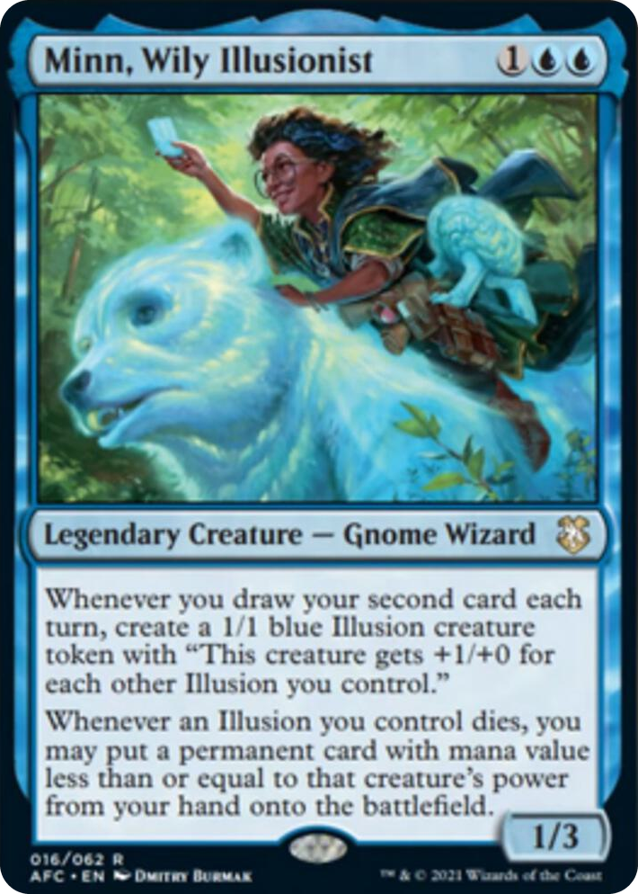 0016 Minn, Wily Illusionist R Commander: Adventures in the Forgotten Realms
