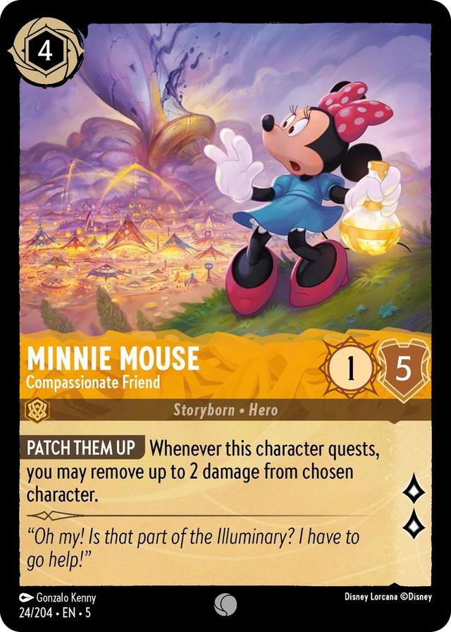 0024 Minnie Mouse - Compassionate Friend Common Shimmering Skies