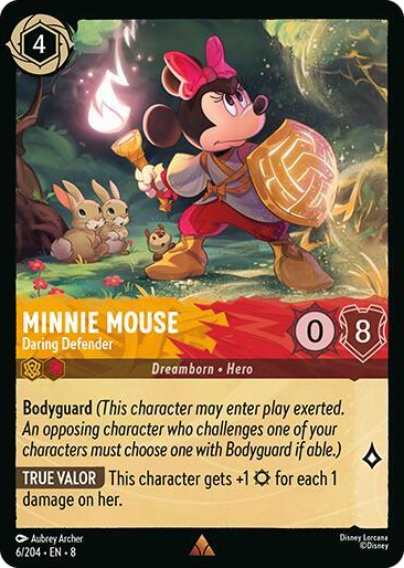 0006 Minnie Mouse - Daring Defender Rare Reign of Jafar