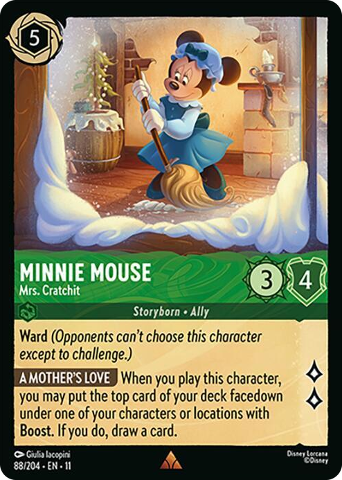 0088 Minnie Mouse - Mrs. Cratchit Rare Winterspell