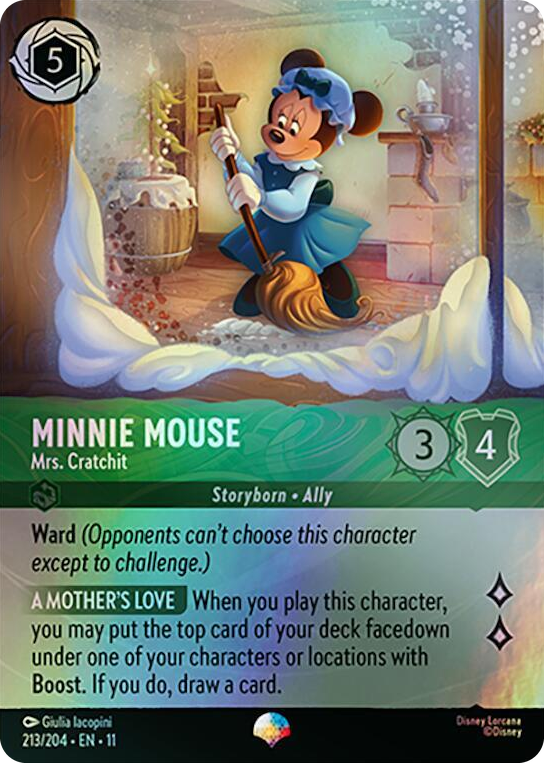 0213 Minnie Mouse - Mrs. Cratchit (Epic) Epic Winterspell