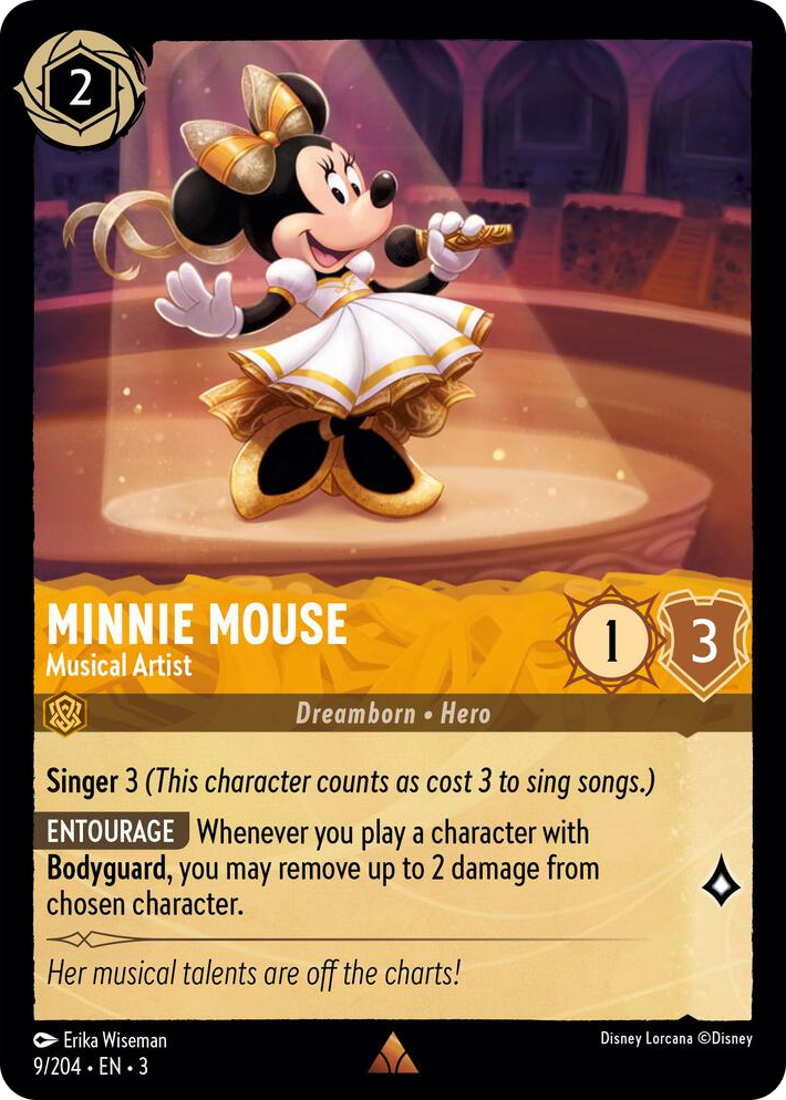0009 Minnie Mouse - Musical Artist Rare Into the Inklands