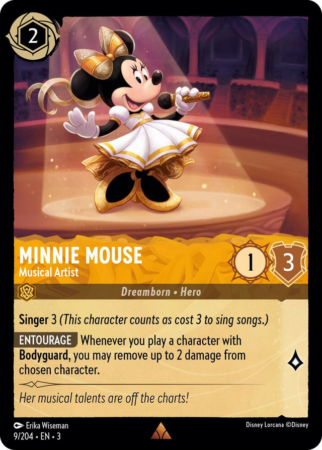 0009 Minnie Mouse - Musical Artist Rare Into the Inklands