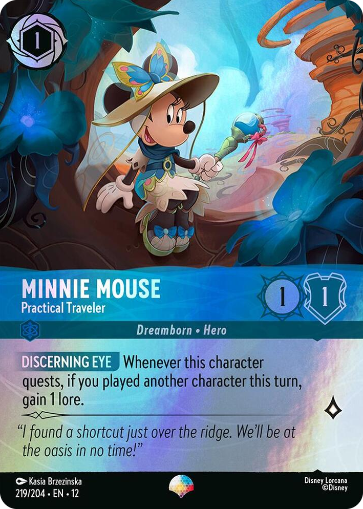 0219 Minnie Mouse - Practical Traveler (Epic) Epic Wilds Unknown