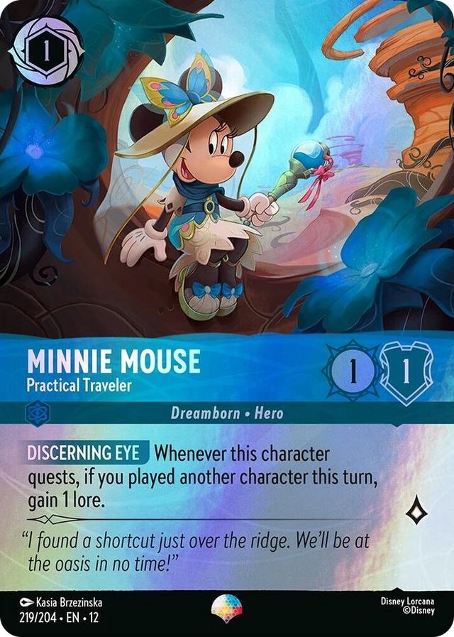 0219 Minnie Mouse - Practical Traveler (Epic) Epic Wilds Unknown