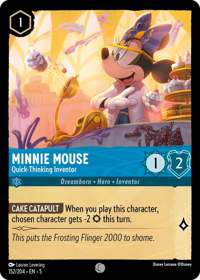 0152 Minnie Mouse - Quick-Thinking Inventor Common Shimmering Skies