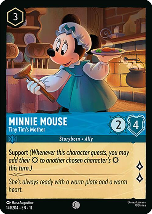 0141 Minnie Mouse - Tiny Tim's Mother Common Winterspell