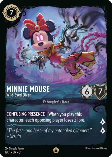 Minnie Mouse - Wild-Eyed Diver #12 None