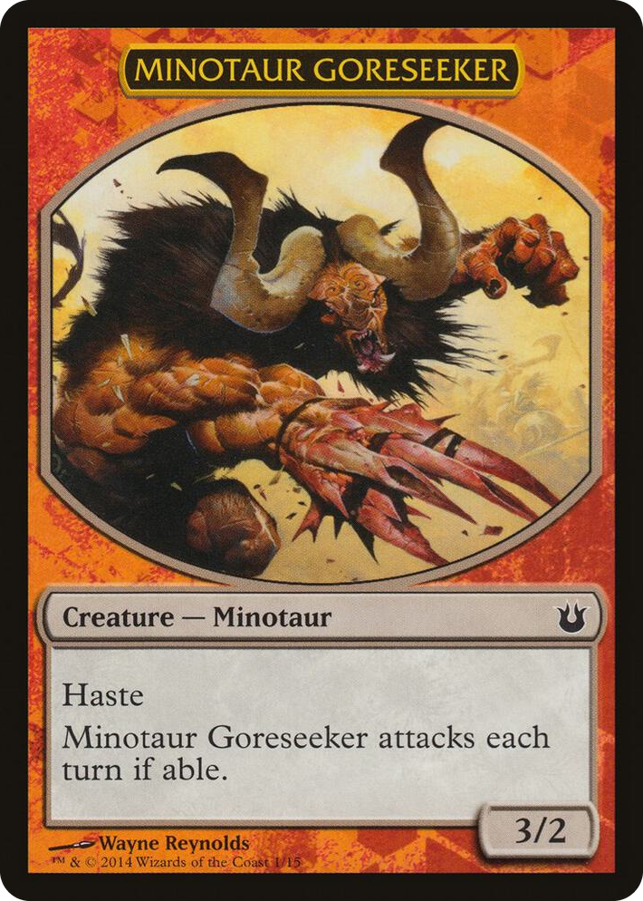 0001 Minotaur Goreseeker S Hero's Path Promos