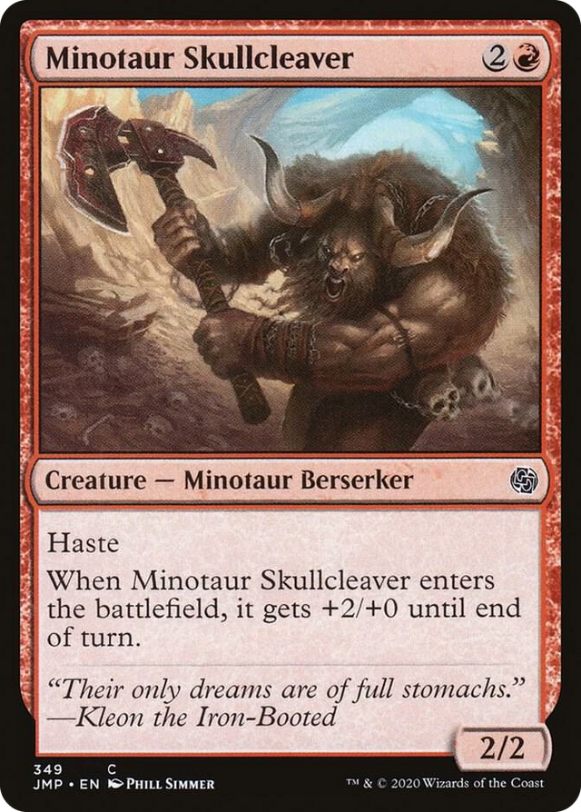 0349 Minotaur Skullcleaver C Jumpstart