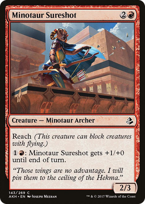 0143 Minotaur Sureshot C Amonkhet