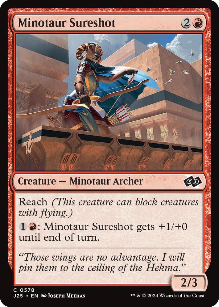 0578 Minotaur Sureshot C Foundations Jumpstart