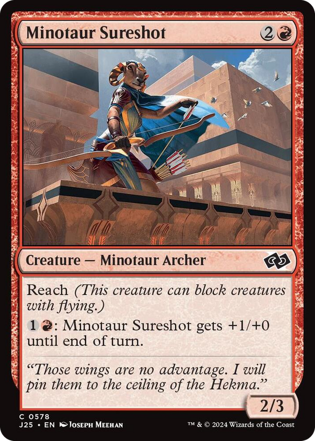 0578 Minotaur Sureshot C Foundations Jumpstart