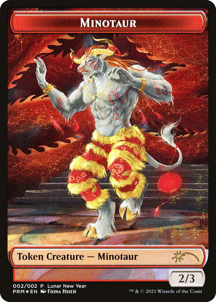 Minotaur Token (2021 Lunar New Year Promo) #2 P - Unique and Miscellaneous Promos Pokemon card