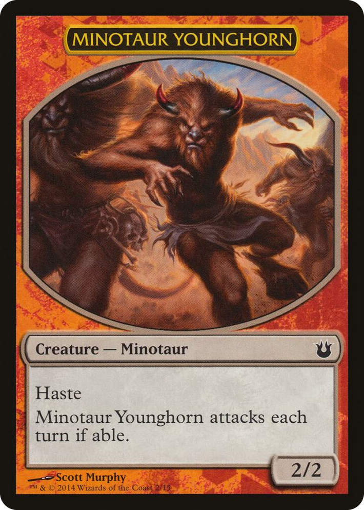 0002 Minotaur Younghorn S Hero's Path Promos