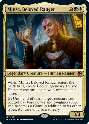 0227 Minsc, Beloved Ranger M Adventures in the Forgotten Realms