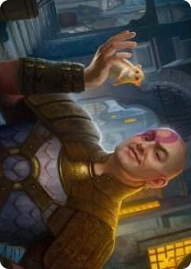 0033 Minsc, Beloved Ranger Art Card S Art Series: Adventures in the Forgotten Realms