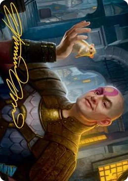 0033 Minsc, Beloved Ranger Art Card (Gold-Stamped Signature) S Art Series: Adventures in the Forgotten Realms