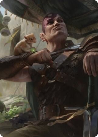 0038 Minsc & Boo, Timeless Heroes Art Card (38/81) S Art Series: Commander Legends: Battle for Baldur's Gate