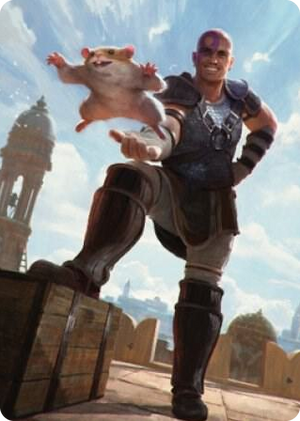0072 Minsc & Boo, Timeless Heroes Art Card (72/81) S Art Series: Commander Legends: Battle for Baldur's Gate