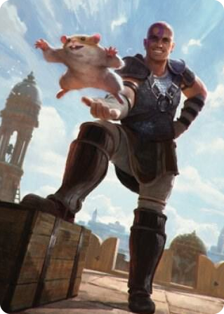 0072 Minsc & Boo, Timeless Heroes Art Card (72/81) S Art Series: Commander Legends: Battle for Baldur's Gate
