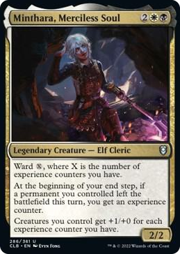 Minthara, Merciless Soul #286 U - Commander Legends: Battle for Baldur's Gate Pokemon card