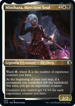 0543 Minthara, Merciless Soul (Foil Etched) U Commander Legends: Battle for Baldur's Gate