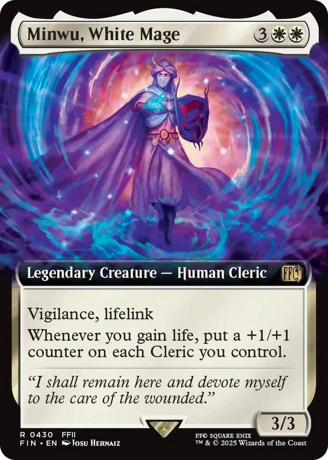 0430 Minwu, White Mage (Extended Art) R FINAL FANTASY