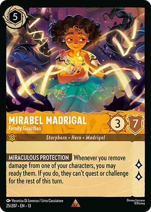 0025 Mirabel Madrigal - Family Guardian Rare Attack of the Vine!